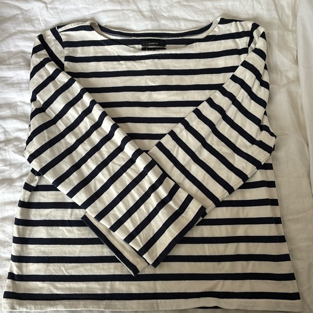 J. Crew Long Sleeve Striped Shirt